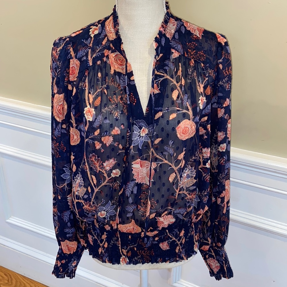 Rachel Zoe Floral Blouse